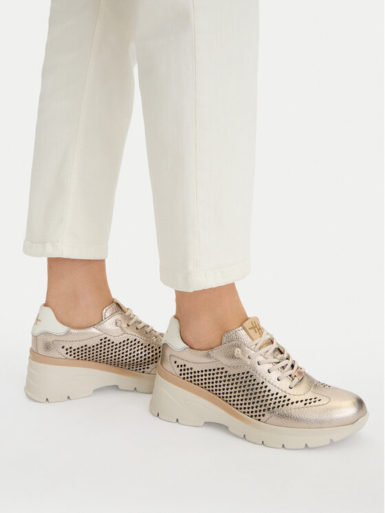 Hispanitas Sneakersy Hispanitas HV264767 C006 Złoty