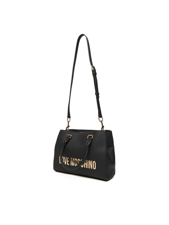 LOVE MOSCHINO Ročna torba LOVE MOSCHINO JC4022PP0NKD0000 Črna