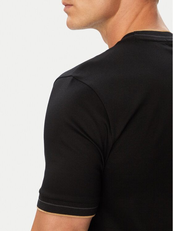 BOSS BOSS Camiseta H-Tessler 195 50565570 Negro Slim Fit