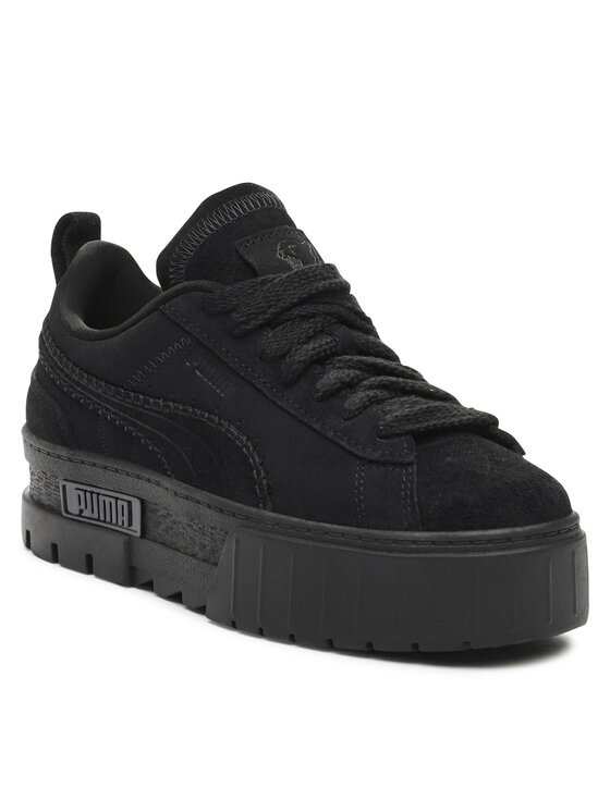 Puma Сникърси Puma Mayze Reclaim Suede 392770 01 Черен