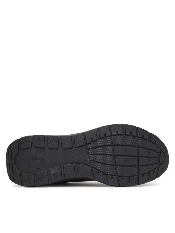 Tommy Jeans Superge Tommy Jeans Tjm Runner Leather EM0EM01621 Črna