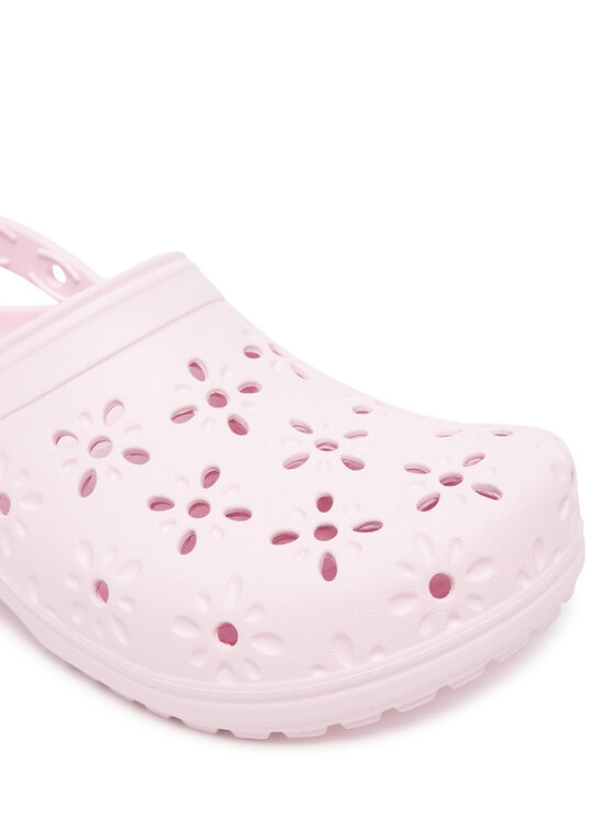 Crocs Шльопанці Crocs Classic Floral Cut Out Clog 210927 Рожевий