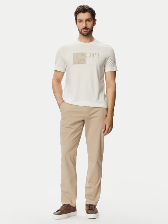 JOOP! JOOP! Camiseta Jj-Gislan 30103405 Crema Regular Fit