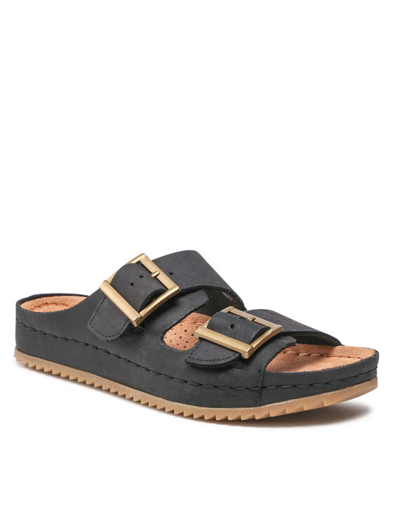 Clarks Nazouváky Clarks Brookleigh Sun 261650574 Černá