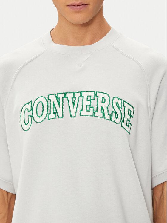 Converse Converse T-shirt M Retro Chuck Ss Crew 10026428-A03 Bijela Regular Fit