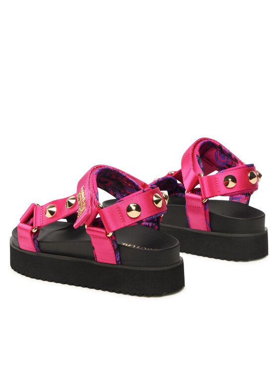 Versace Jeans Couture Sandály Versace Jeans Couture 74VA3SM2 ZS187 Růžová