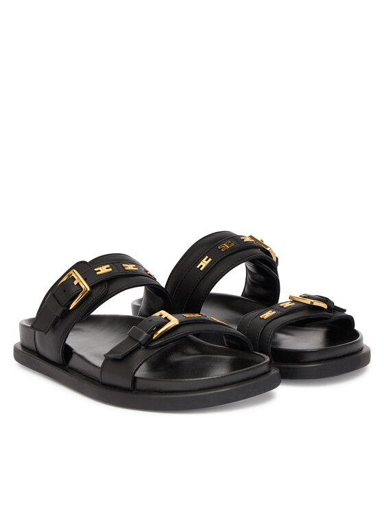 Elisabetta Franchi Papucs Elisabetta Franchi F4A2-E0601-0092 S Fekete
