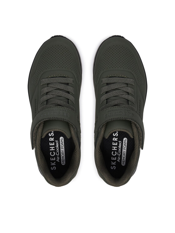 Skechers Сникърси Skechers Uno Lite Vendox 403695L Тъмнозелен