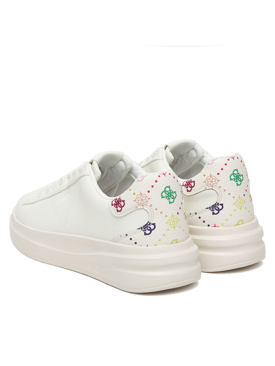 Guess Снікерcи Guess FLPE11 LEA12 Білий