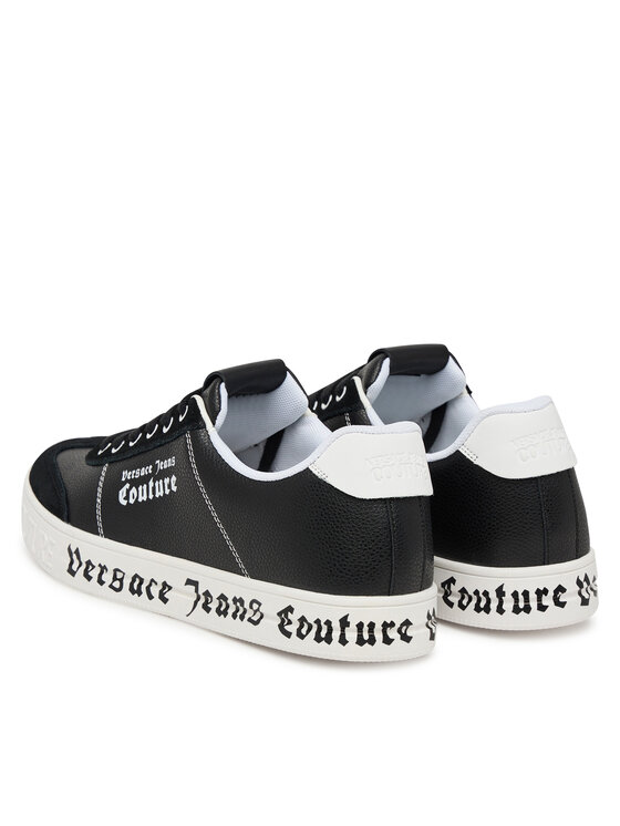 Versace Jeans Couture Снікерcи Versace Jeans Couture 80YA3SK6 ZPB82 Чорний