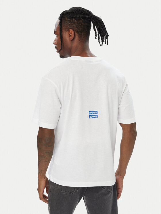 HUGO HUGO Camiseta 50570041 Blanco Regular Fit