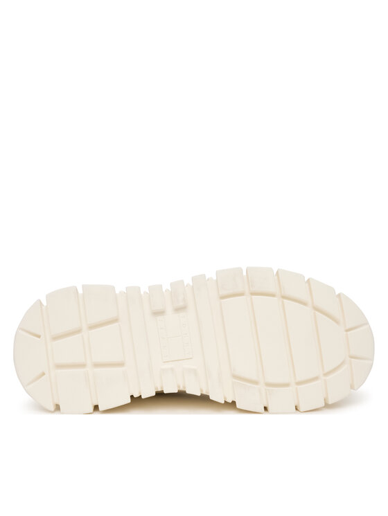 Tommy Jeans Sneakersy Tommy Jeans Tjw Platform Sneaker Leather Lc EN0EN03165 Biały
