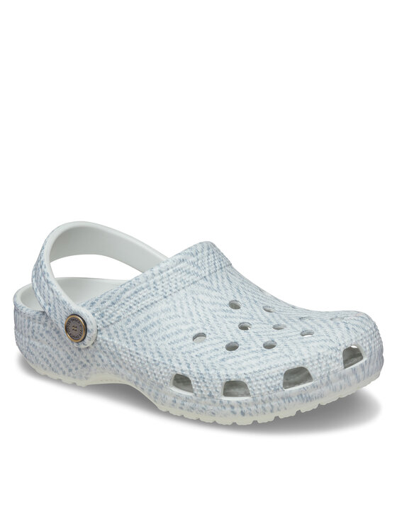 Crocs Natikači Crocs Crocsclassic Tweed Clog 210403 Siva