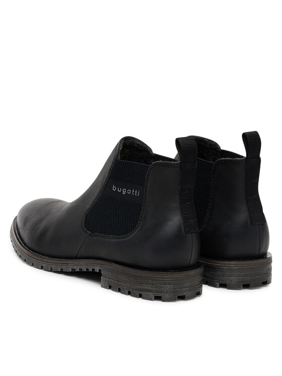 Bugatti Kotníková obuv s elastickým prvkem Bugatti 311-AOB31-3200 Černá