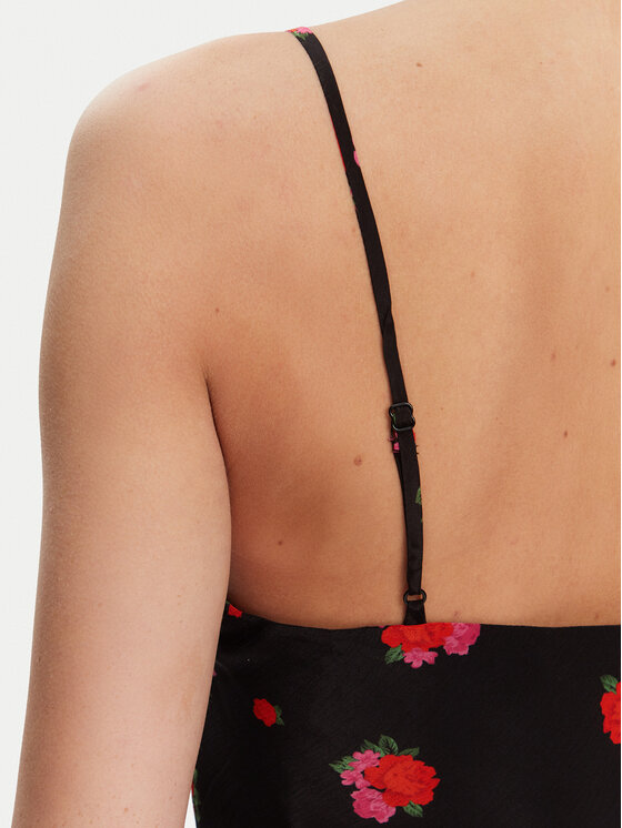 Bardot Bardot Топ 59752TB2 Чорний Slim Fit