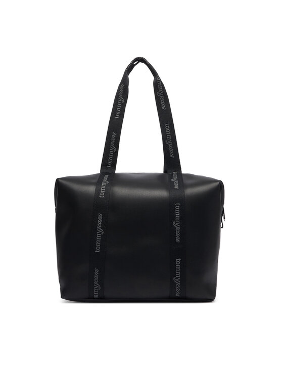 Tommy Jeans Τσάντα Tommy Jeans Tjw Daily Elevated Tote AW0AW19046 Μαύρο