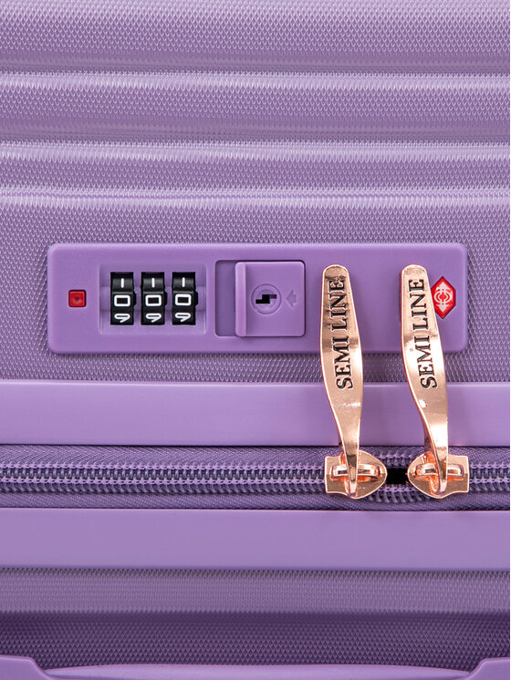 Semi Line Liels koferis Semi Line T5916-4 Violets