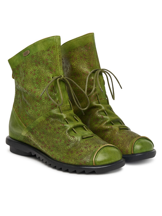 Laura Vita Botines planos Laura Vita Cyrielle 016 Verde