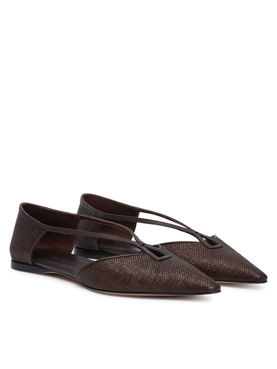 Max Mara Šlepetės Max Mara 2614521212600 Ruda