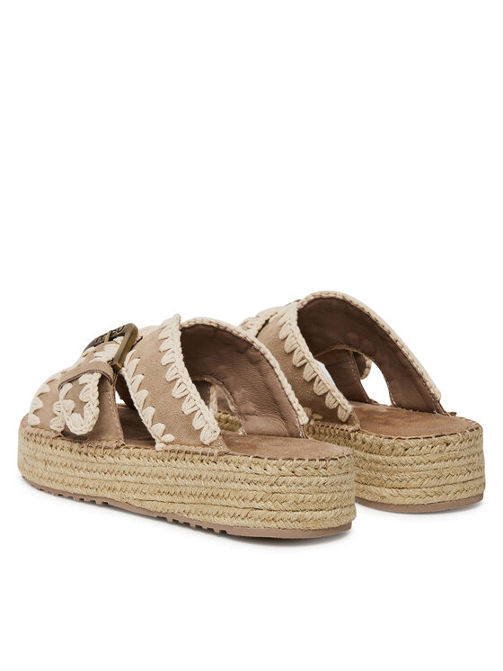 Mou Еспадрильї Mou Jute sandal MU.SW641003A Рожевий