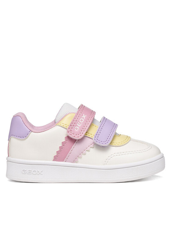 Geox Laisvalaikio batai Geox B Eclyper Girl B665MA 000BC C1R8Z Balta