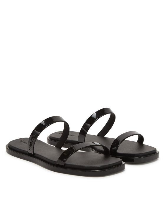 Calvin Klein Ciabatte Calvin Klein Jelly HW0HW02417 Nero