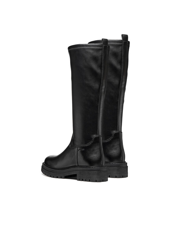 Geox Cizme Geox D Iridea D56HRF 0KB43 C9999 Negru