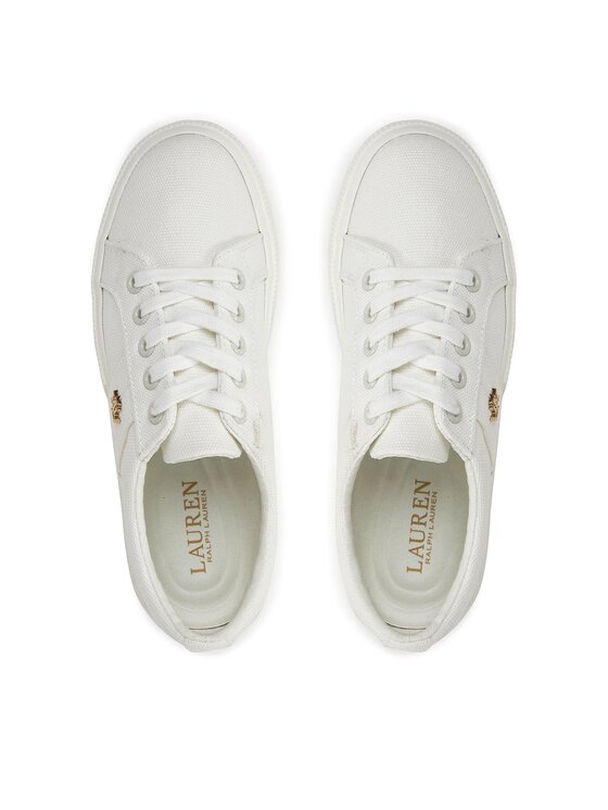 LAUREN RALPH LAUREN Tenisky Lauren Ralph Lauren Janson II 802804598001 Biela