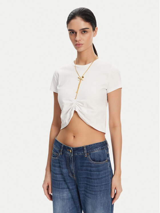 Elisabetta Franchi Elisabetta Franchi Футболка MA-006-51E2 Білий Regular Fit