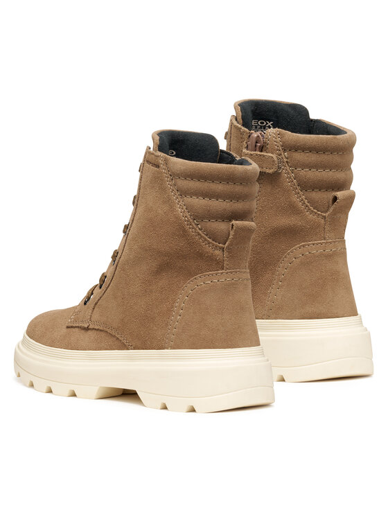 Geox Īsie zābaki Geox J Kiddartah Wpf J56NDA 00022 C6014 S Brūns