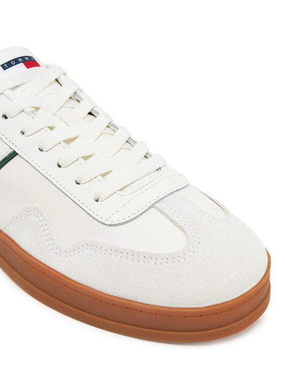 Tommy Jeans Sneakers Tommy Jeans The Greenwich Leather EM0EM01571 Écru