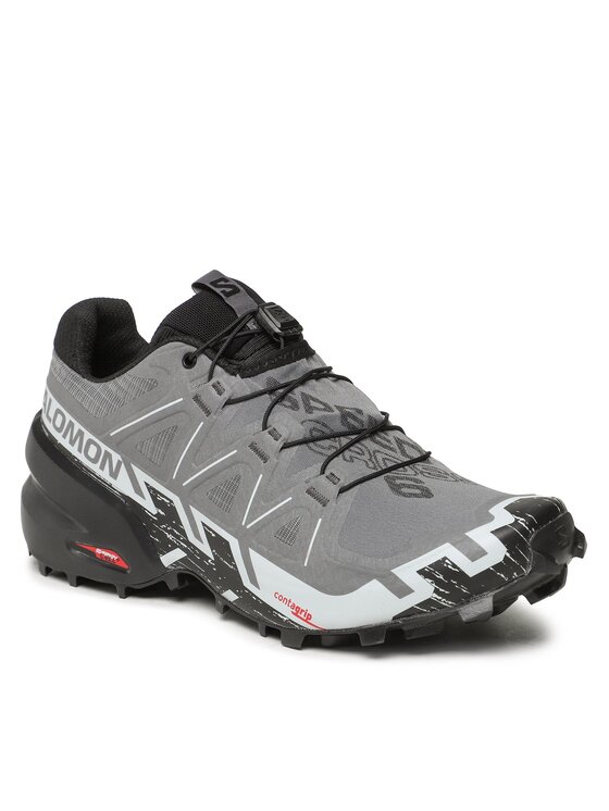 Salomon Взуття для бігу Salomon Speedcross 6 L41738000 Сірий