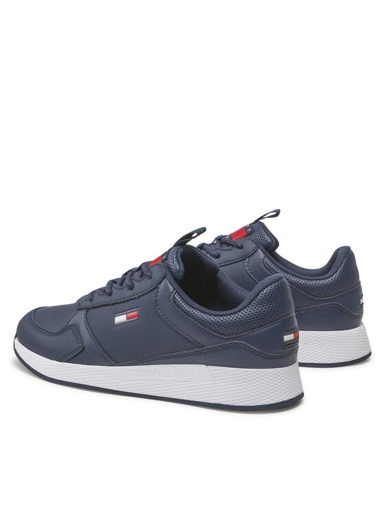 Tommy Jeans Superge Tommy Jeans Flexi Runner Ess EM0EM01080 Mornarsko modra