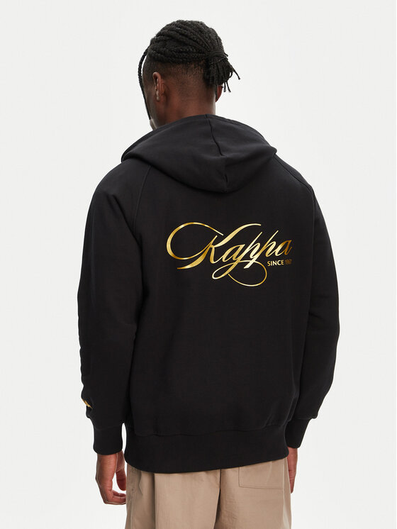 Kappa Kappa Pulóver Nilufer 341T54W Fekete Regular Fit