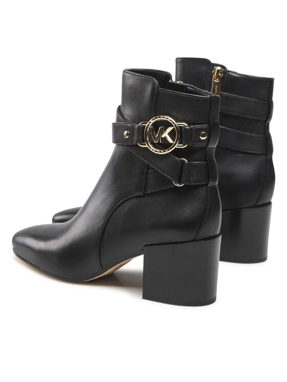 MICHAEL Michael Kors Ботильйони MICHAEL Michael Kors Rory Mid Bootie 40F2ROME7L Чорний