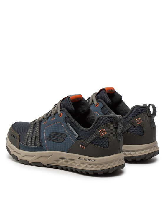 Skechers Trekingová obuv Skechers Escape Plan 51591/NVOR Tmavomodrá