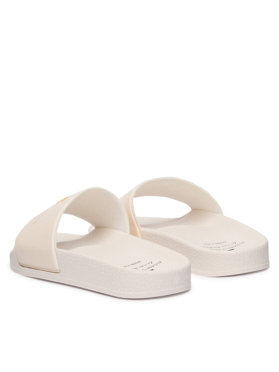 Elisabetta Franchi Klapki Elisabetta Franchi F4A0-E0607-1745698-M Écru