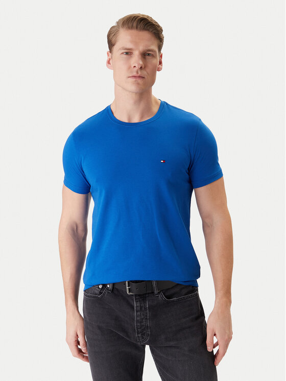 Tommy Hilfiger Tommy Hilfiger T-Shirt MW0MW10800 Μπλε Slim Fit