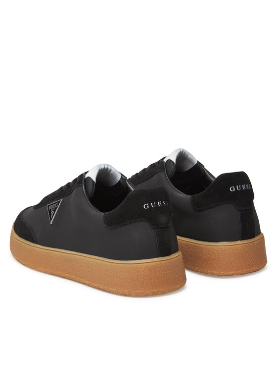 Guess Sneakersy Guess FMTWIM LEA12 Čierna