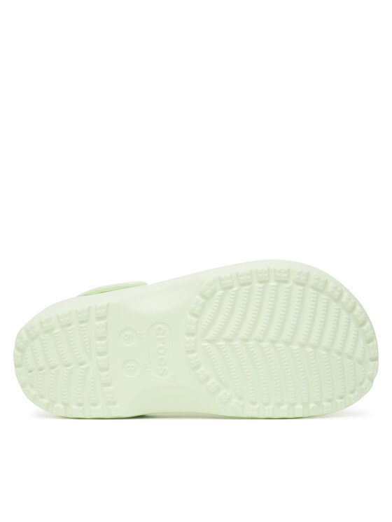 Crocs Шльопанці Crocs Classic Floral Cut-Out Clog 210927 Зелений