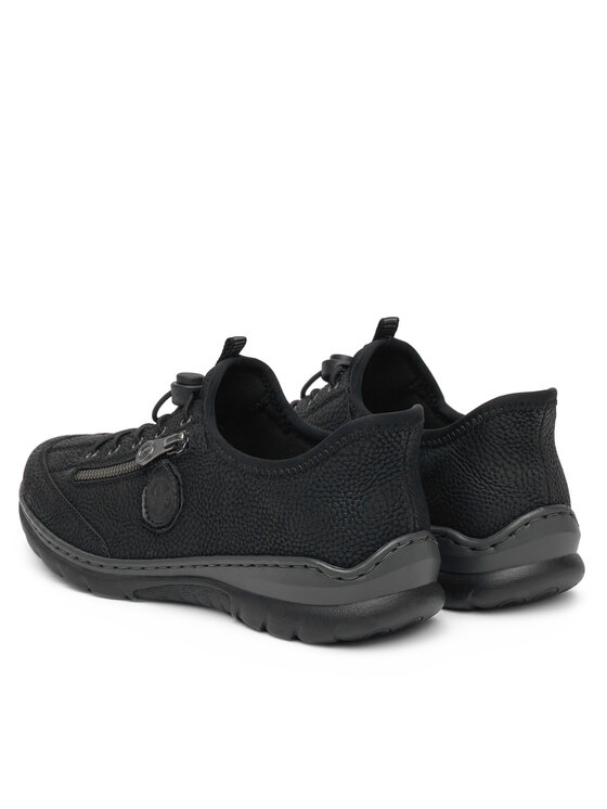Rieker Sneakersy Rieker L32F1-00 Czarny