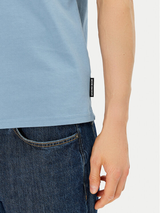 Moose Knuckles Moose Knuckles Футболка Duluth M15MT759 Голубий Regular Fit
