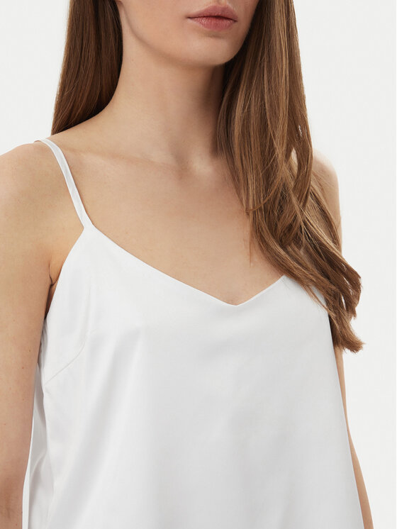 Simple Simple Top 62TSLED102 Blanco Regular Fit