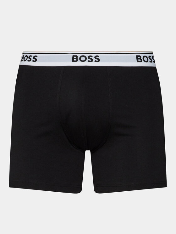BOSS BOSS Bokserių komplektas BoxerBr 3P Power 50475282 Juoda
