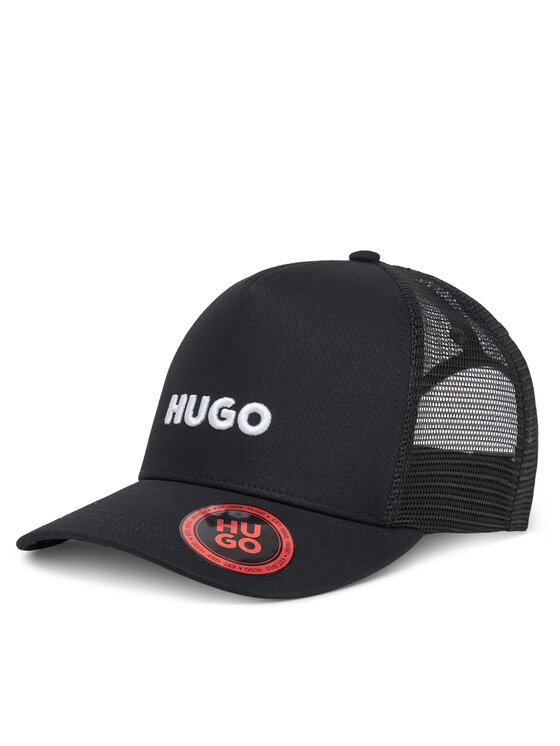 HUGO Καπέλο Jockey HUGO Marsel-Trucker 50535942 Μαύρο