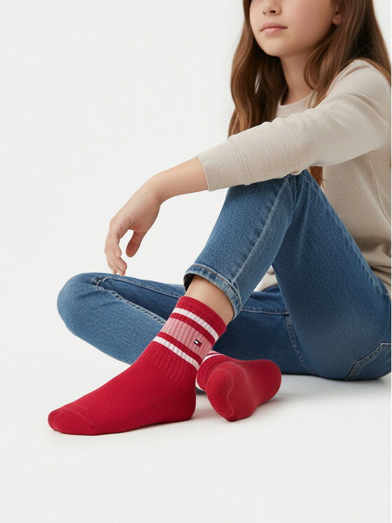 Tommy Hilfiger Ilgos kojinės Tommy Hilfiger 701229942 Rožinė