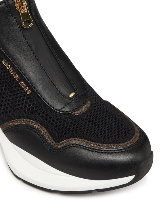 MICHAEL Michael Kors Снікерcи MICHAEL Michael Kors Zuma Mixed-Media Trainer 43F5ZUFP1L Чорний