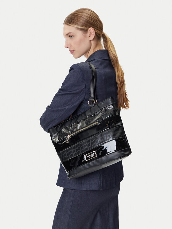 Monnari Kabelka Monnari TORIMP0-24J-BAG4800-KM20D000-R00 Čierna