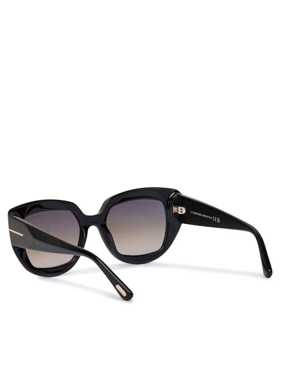 Tom Ford Sunčane naočale Tom Ford Satzman FT1192 01B Crna