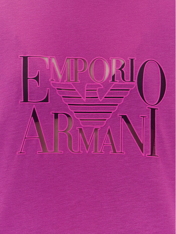 Emporio Armani Emporio Armani Футболка EW000616 AF12187 UA227 Рожевий Loose Fit